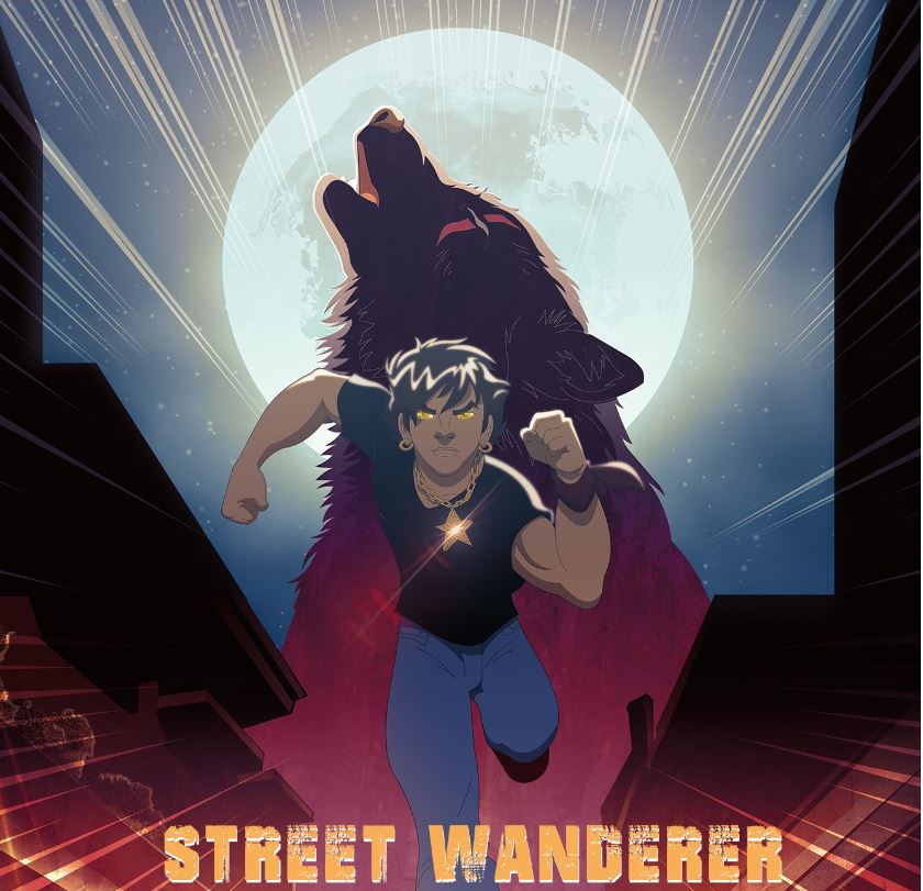 digital comic the street wanderer