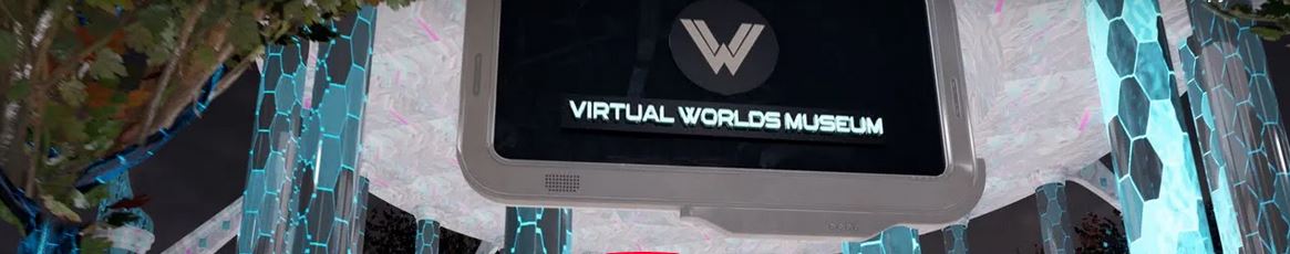 virtualworlds museum poster